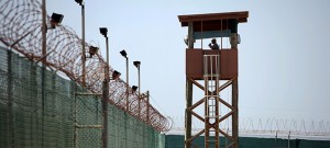 A guard tower overlooks the prison at Camp Delta in Guantanamo Bay, Cuba. (Photo: Richard Perry / The New York Times)